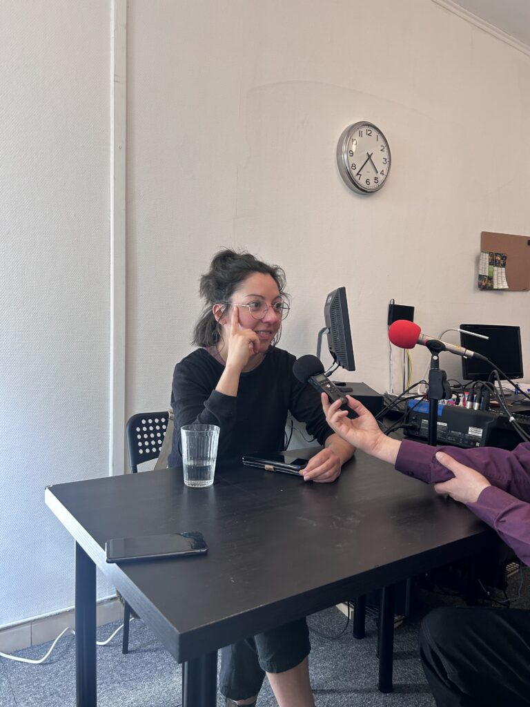 Loc'alim chez radio Occitanie avec Léa Faure - facilitatrice tiers-lieu Maison de l'Avenir à Saint Gaudens